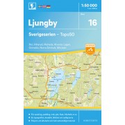 16 Ljungby Sverigeserien 1:50 000